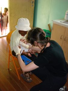 Working in Vaccination clinic